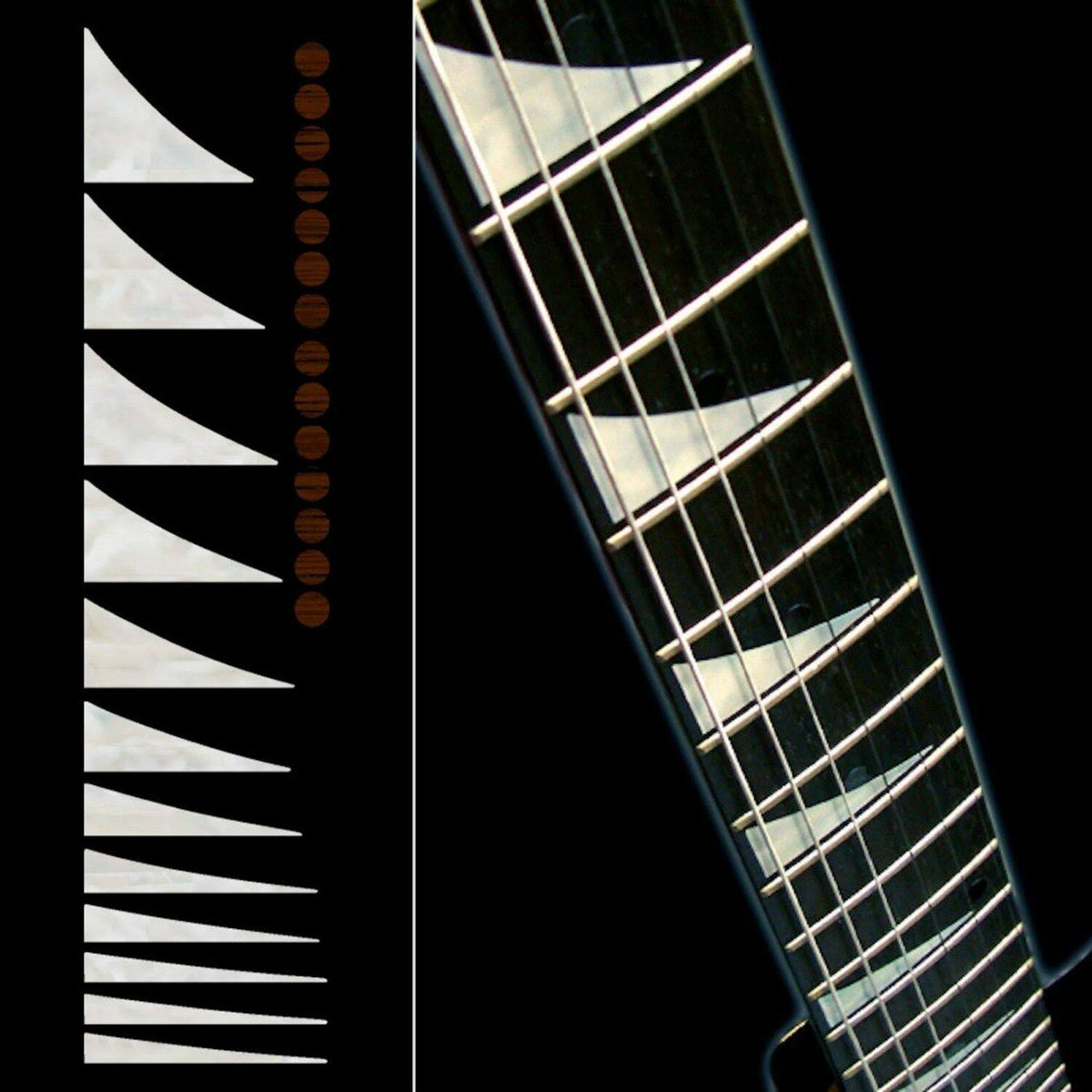 Guitar & Bass Fretboard Markers Inlay Sticker Decals B4868
