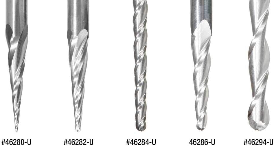 CNC 2D & 3D Carving Tapered Angle Ball Tip M2116