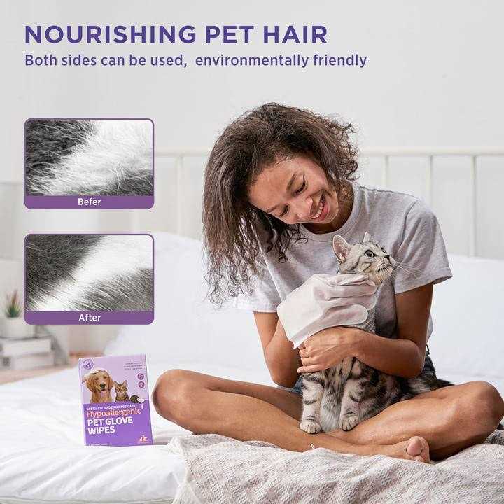 Pet Cleaning Deodorizing Bathing Wipes V15113