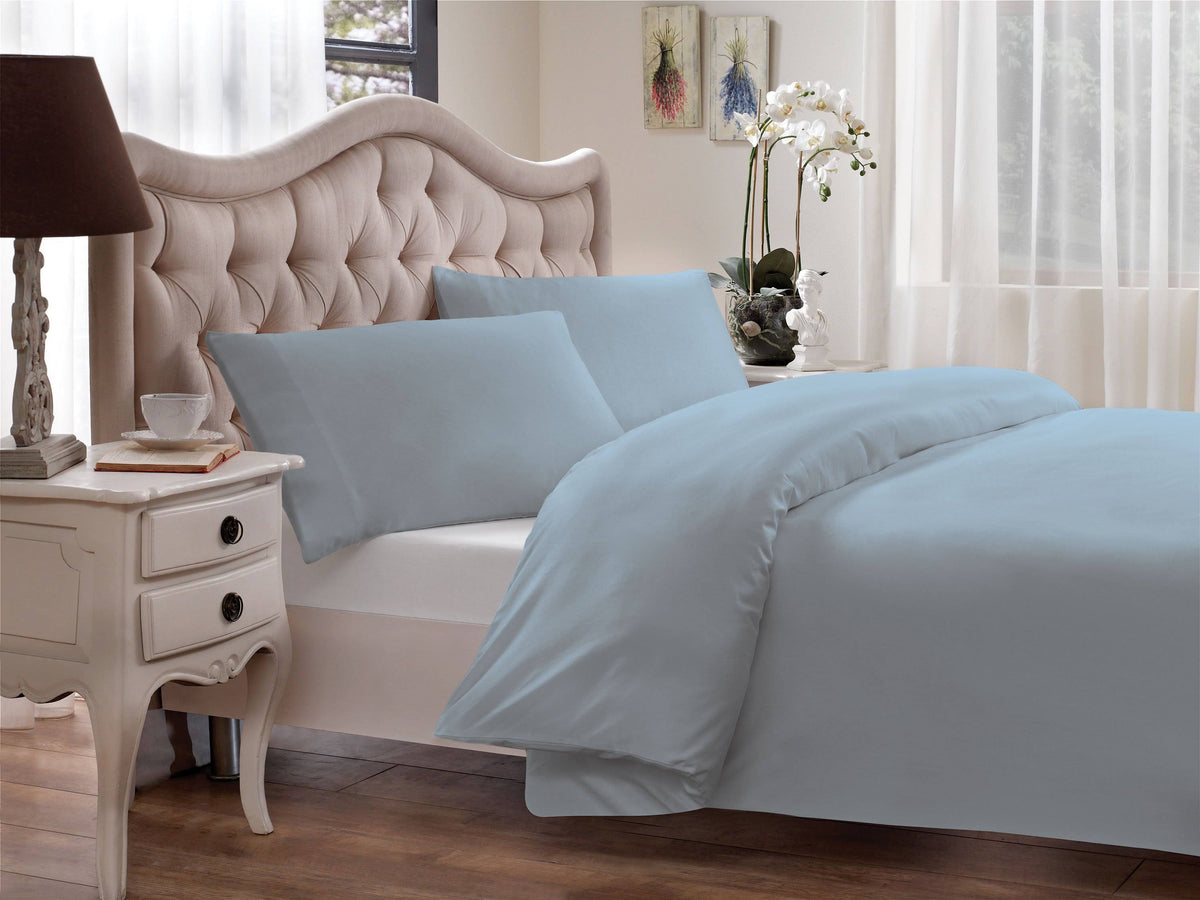 King Blue Duvet Cover Set U11638