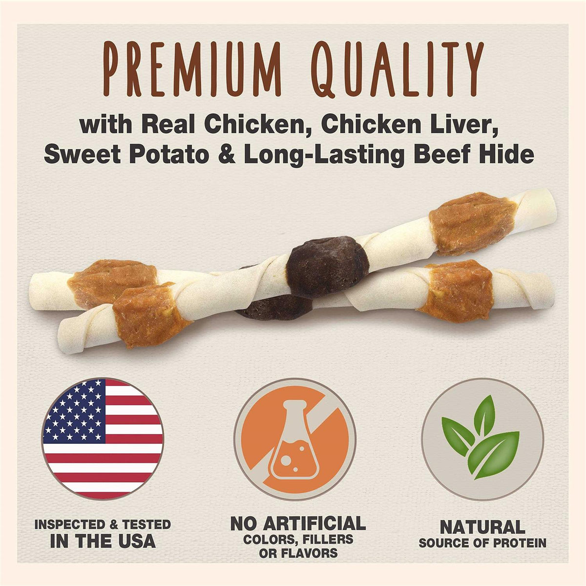 Rawhide Dog Treats W163