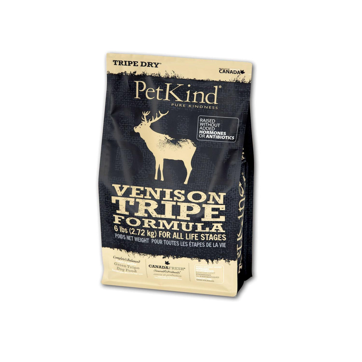 Grain-Free Venison Tripe Dry Dog Food J3391