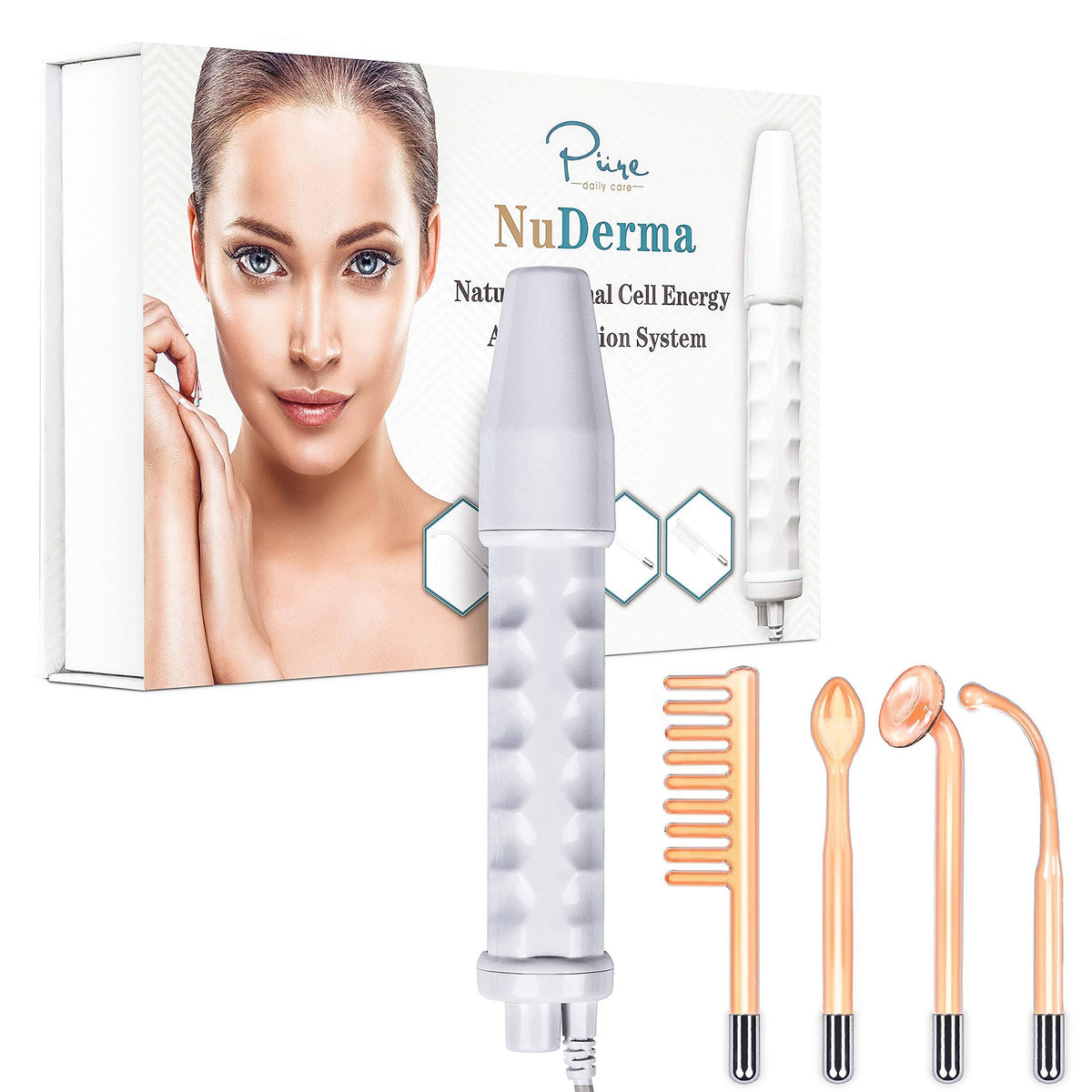Portable Handheld High Frequency Skin Therapy Wand S339552