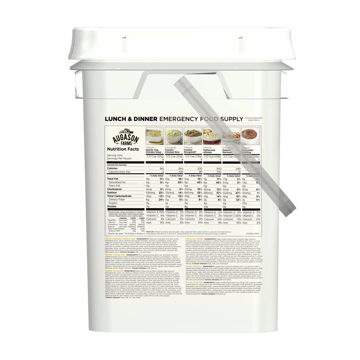 Emergency Food Supply 11.03 lbs M262708