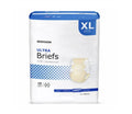 Beige X-Large Adult Brief Case of 60 D3143