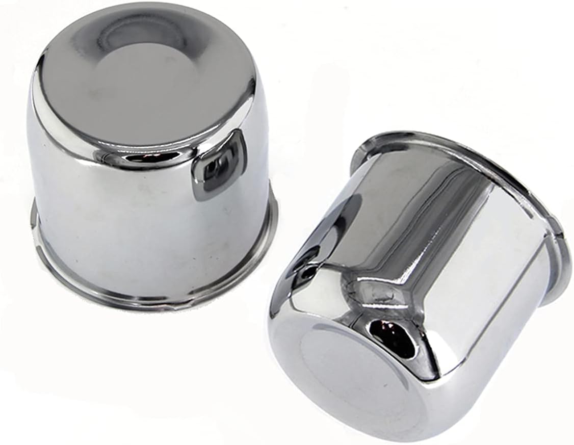 4 Pack Chrome Steel Center Caps 4.25inch L490471