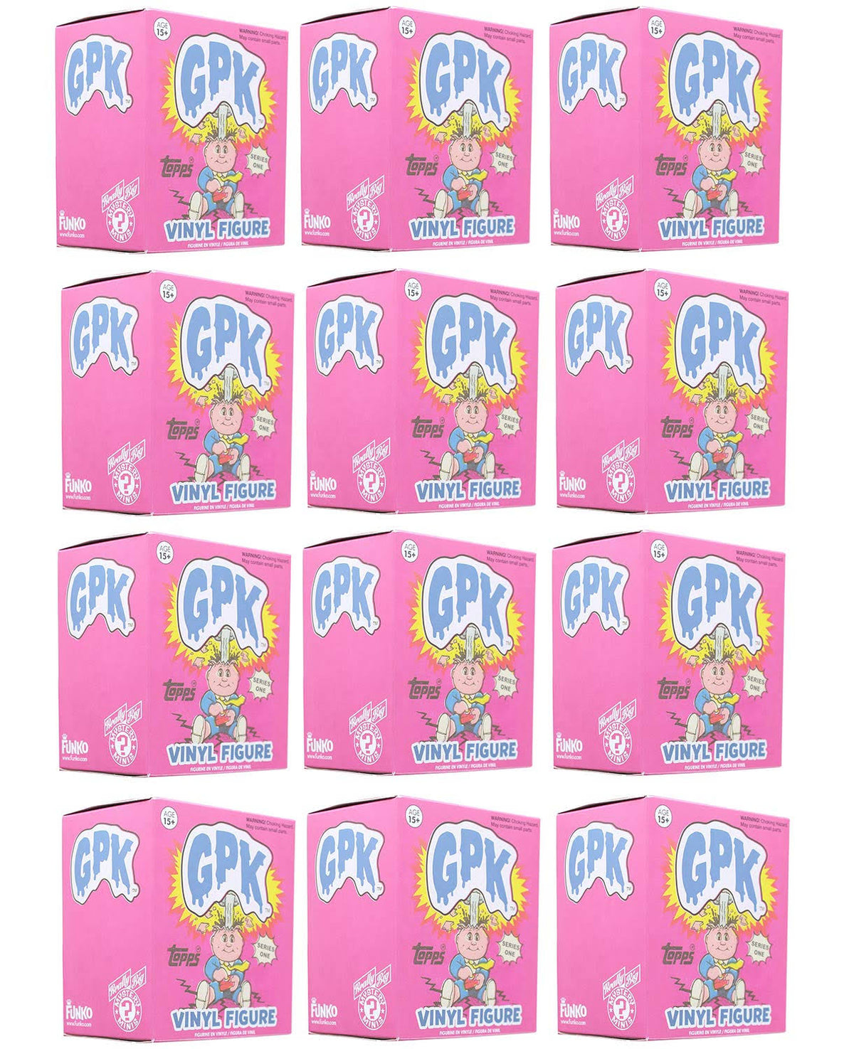 Vinyl Mystery Mini-Figures Case of 12 W694
