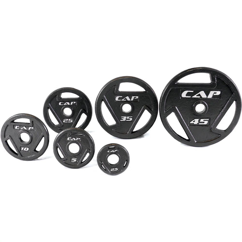 2.5 lb Black Olympic Grip Plate A4751