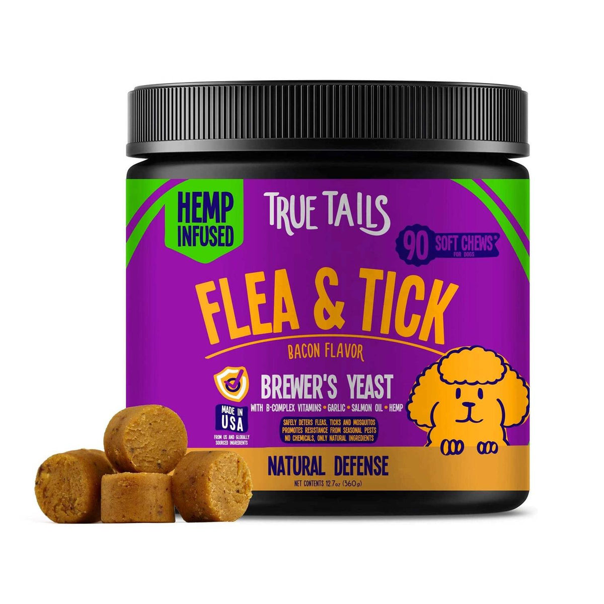 Natural Flea and Tick Prevention for Dogs S18739