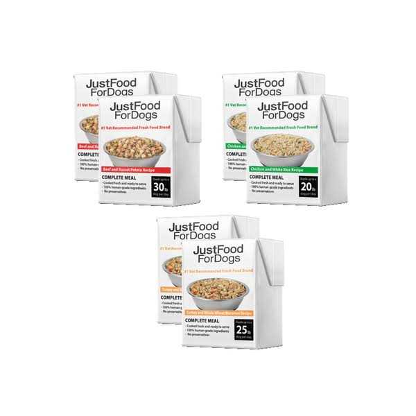 Beef Chicken Variety Pack Dog Fresh Food V2258