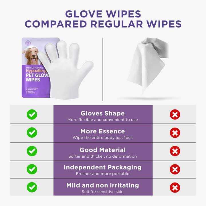 Pet Cleaning Deodorizing Bathing Wipes V15113