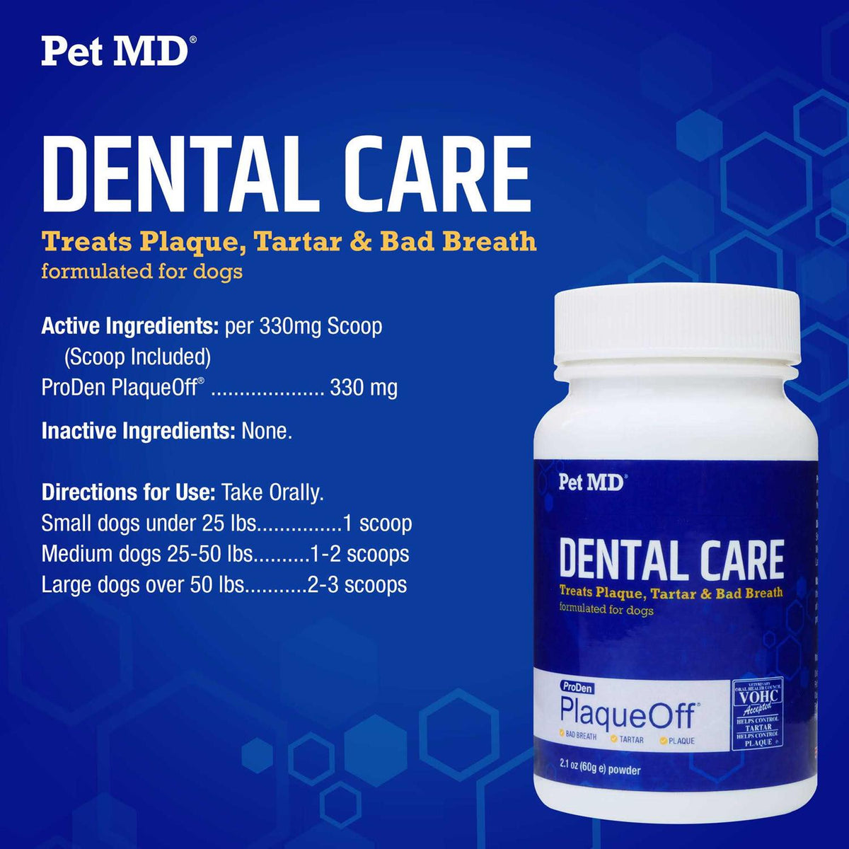 Dog Supplement For Healthy Teeth And Gums 60g I137413