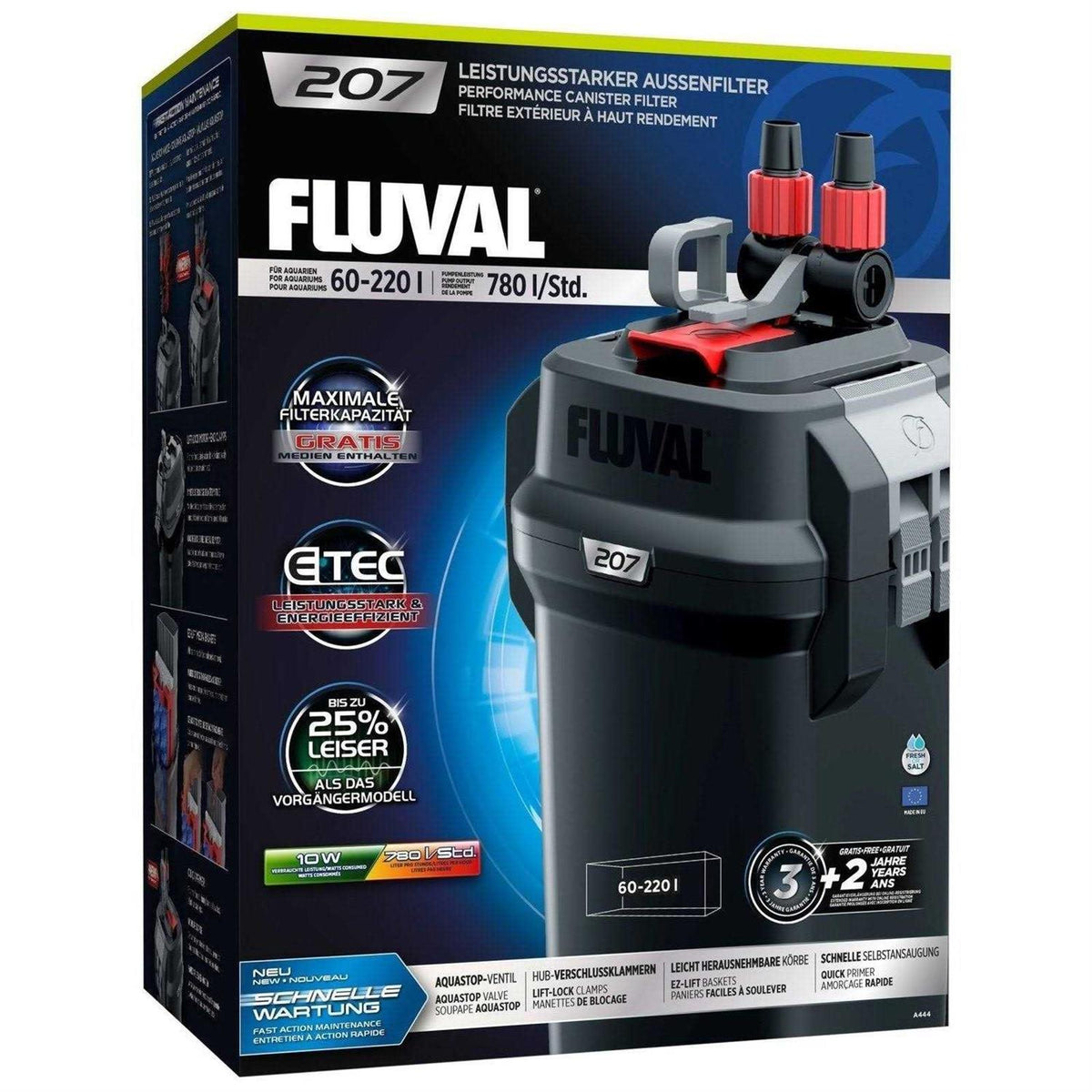 Canister Filter for Aquariums Up to 45 Gallons Y86356