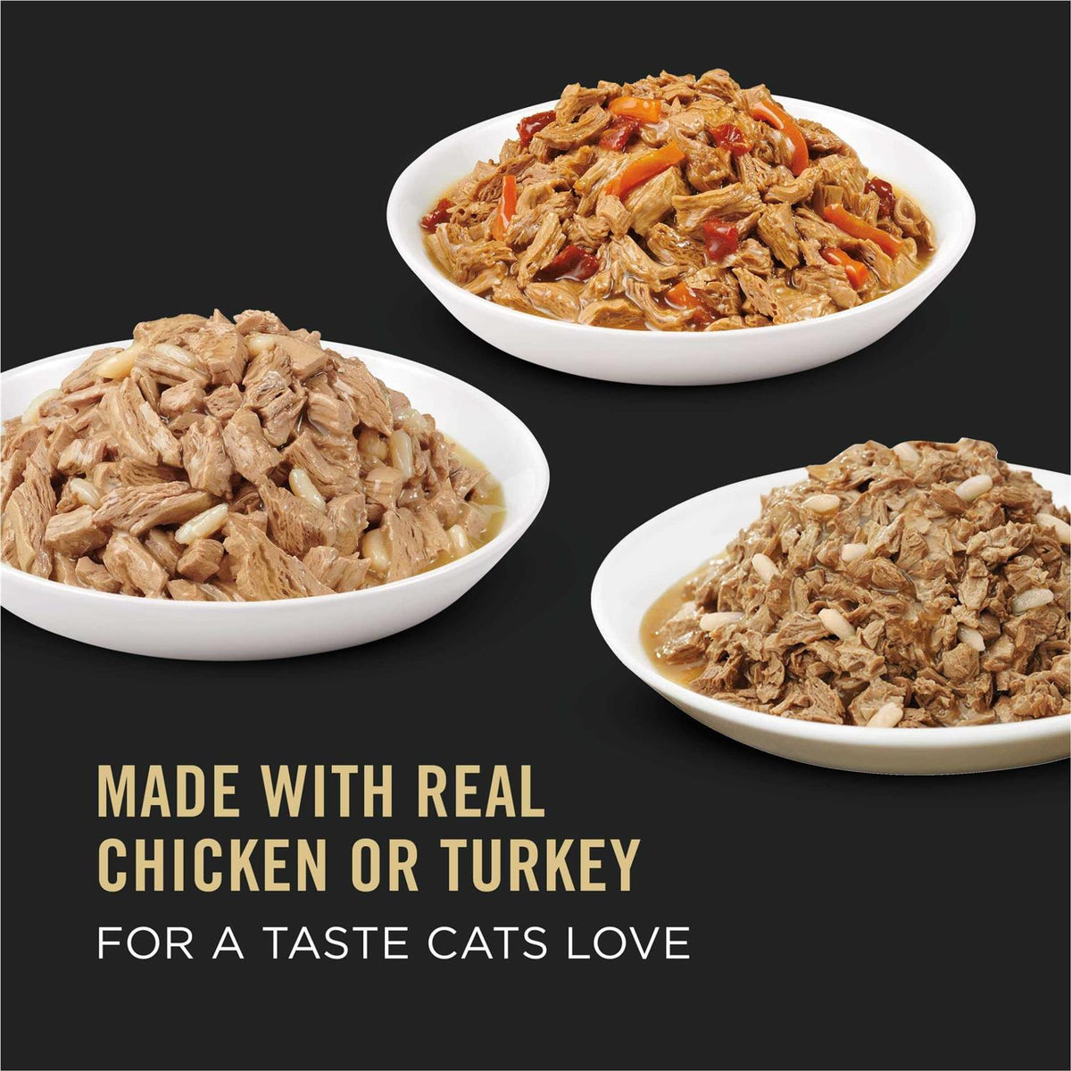 Wet Cat Food Variety Pack Chicken and Turkey H470