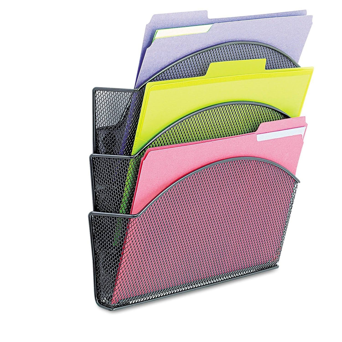 Onyx Mesh Magnetic Triple File Pocket T835