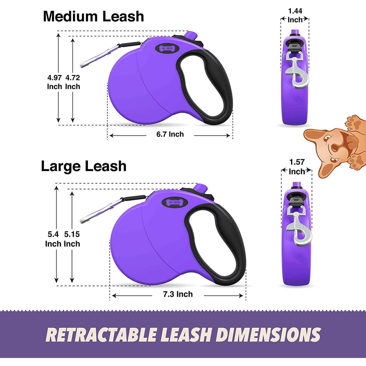 Retractable Dog Leash P893