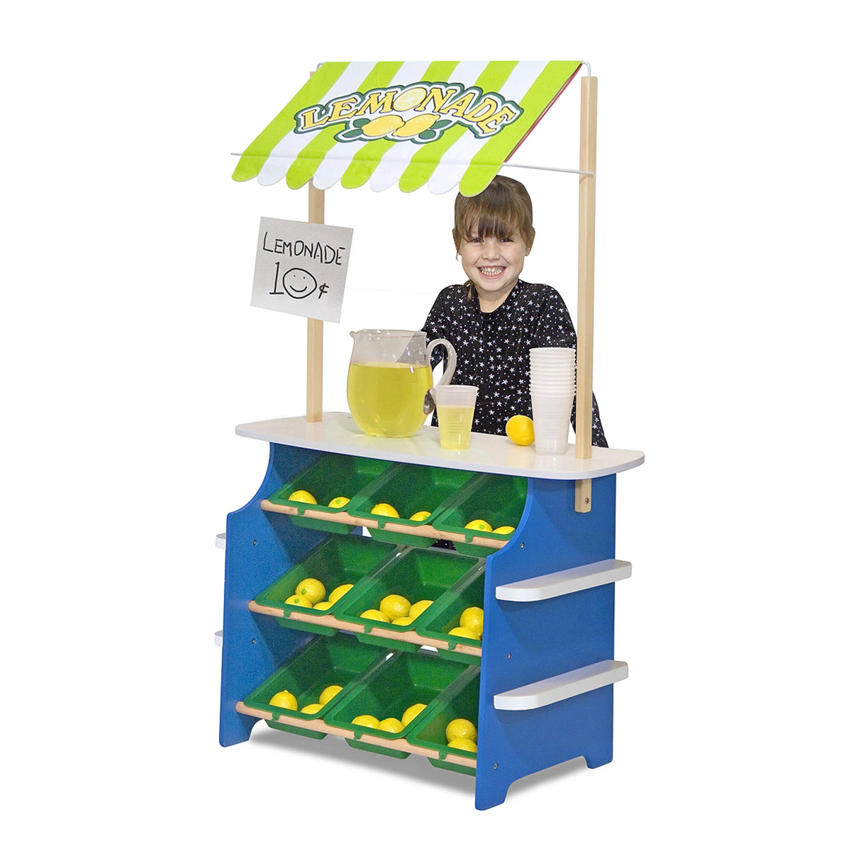 Wooden Grocery Store and Lemonade Stand L9683