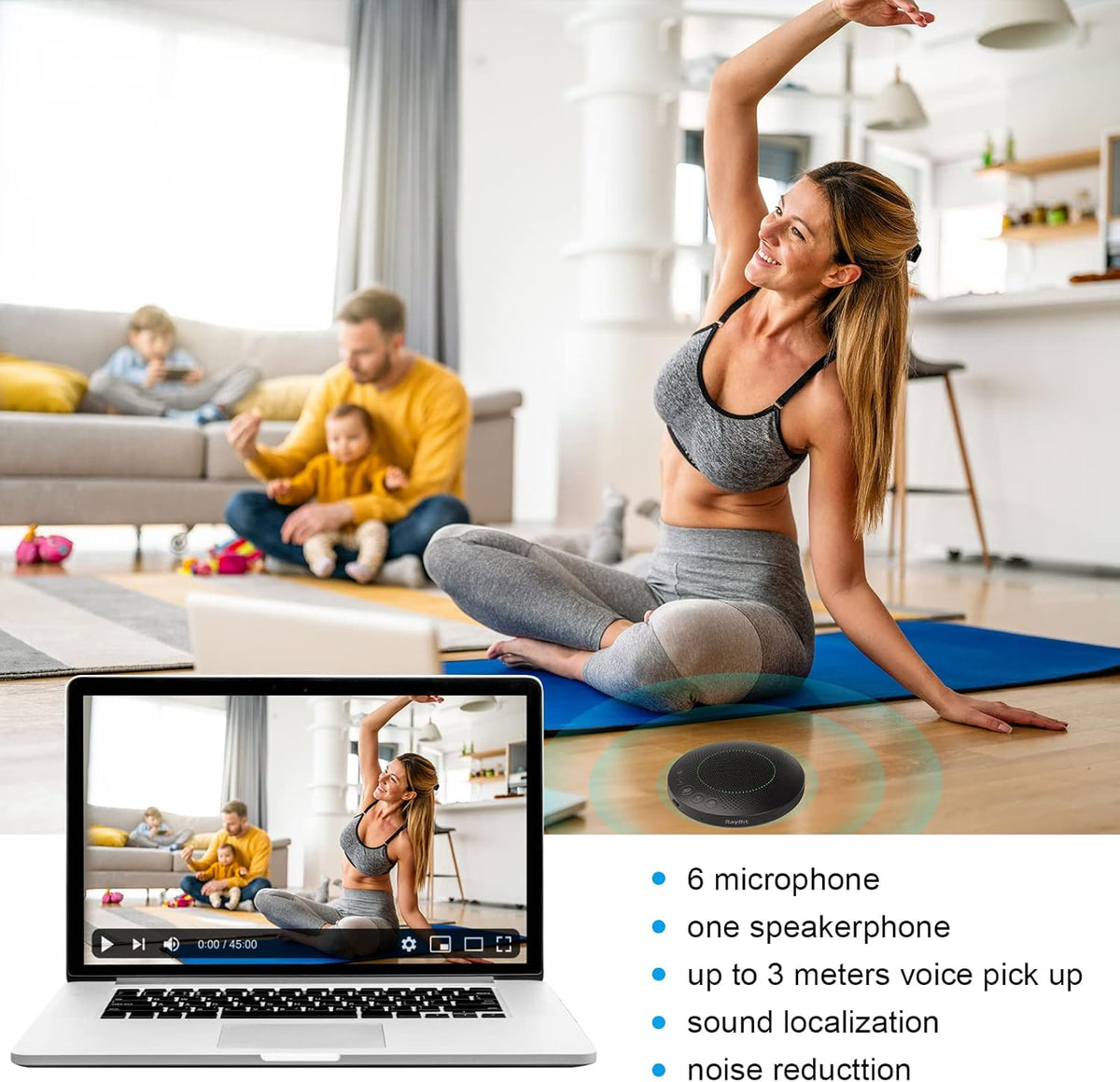 Bluetooth Speakerphone with Microphone M17480