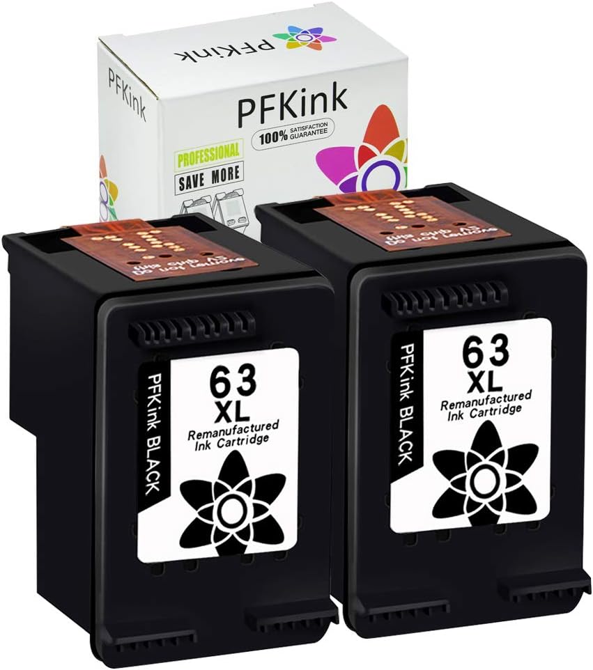Black Ink Cartridge Pack of 2 O843