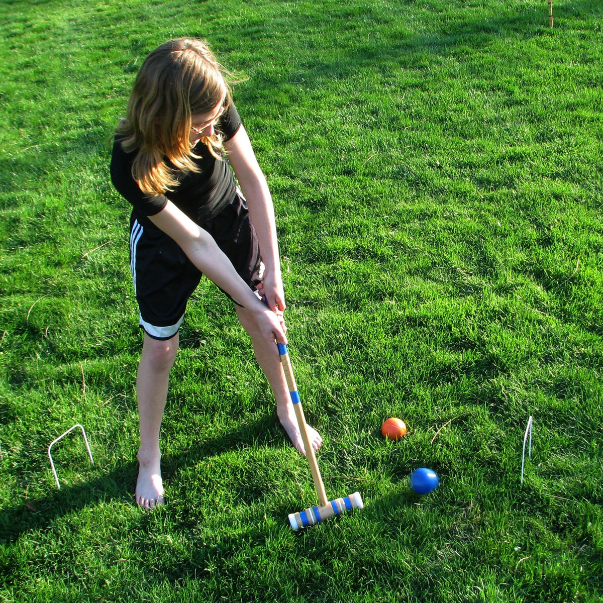 6 Player Croquet Set with Carrying Case W43086