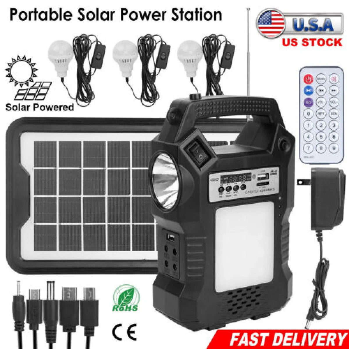 Portable Solar Power Station Q1807