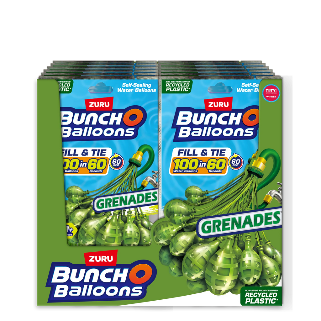100 Rapid-Filling Self-Sealing Water Balloons 3 Pack P54524