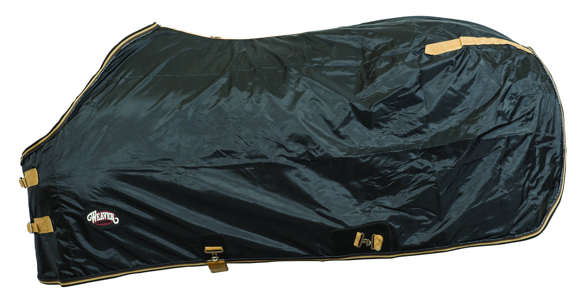 Lightweight Durable Nylon Horse Sheet with Surcingle Black F1228