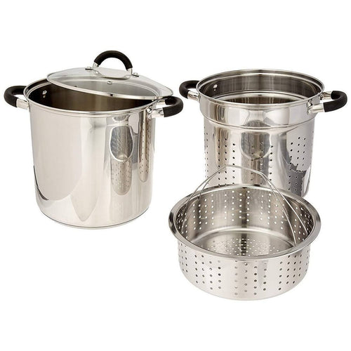 12 qt Stainless Steel Pasta Cooker P61807