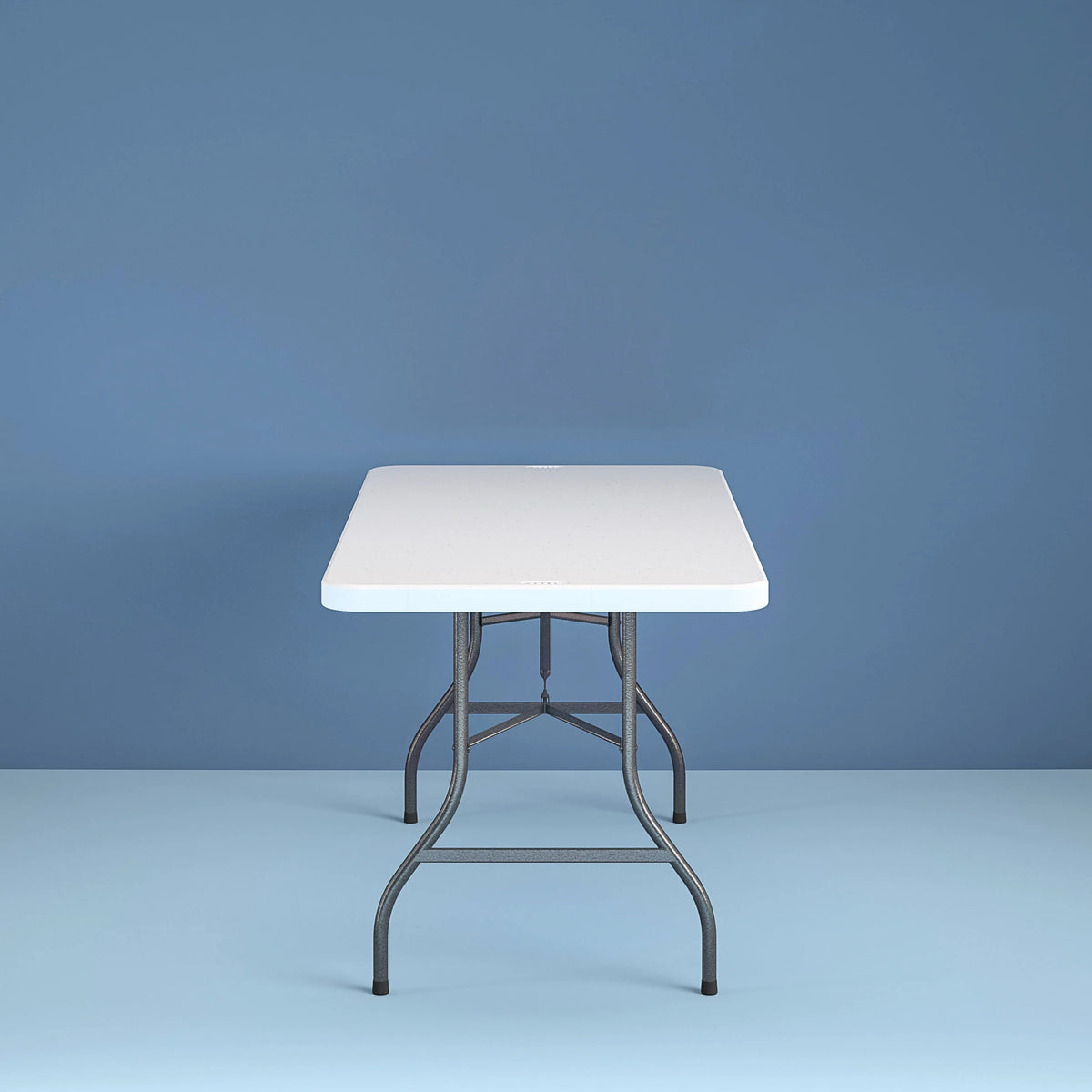6 Foot Folding Table White Speckle L215151