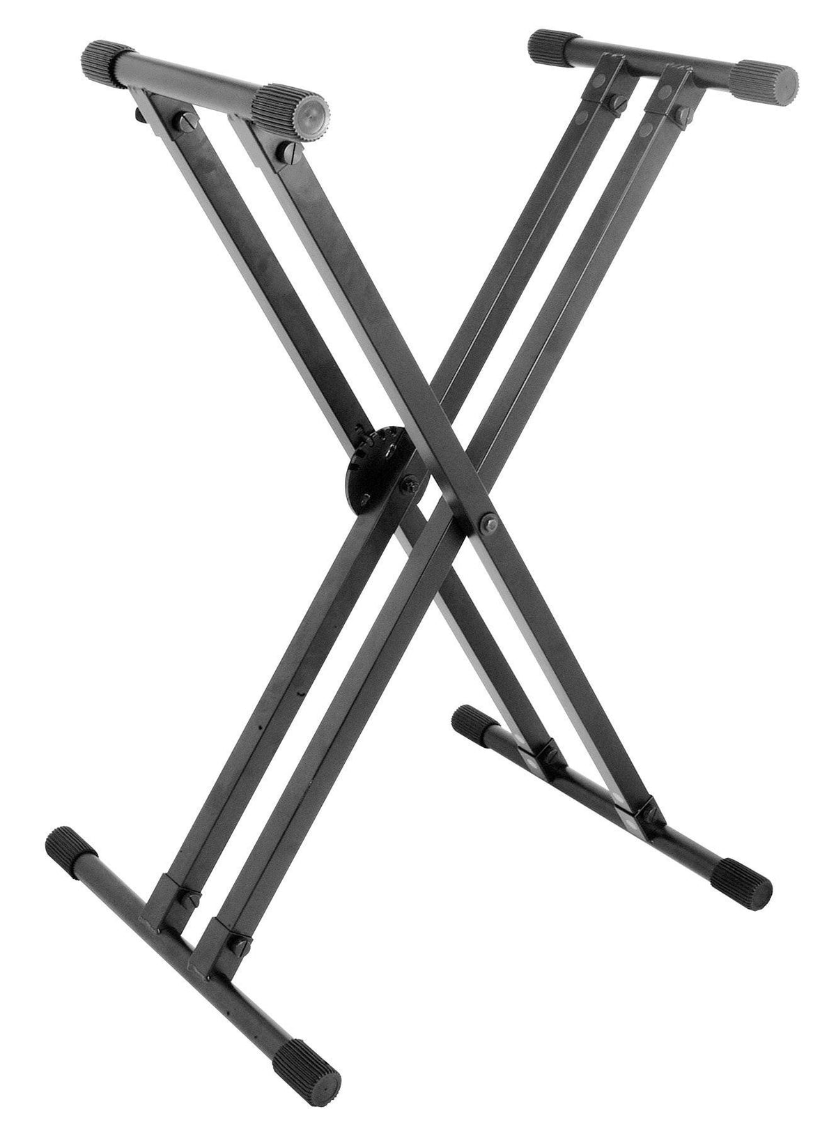 Black Double X Keyboard Stand Z820