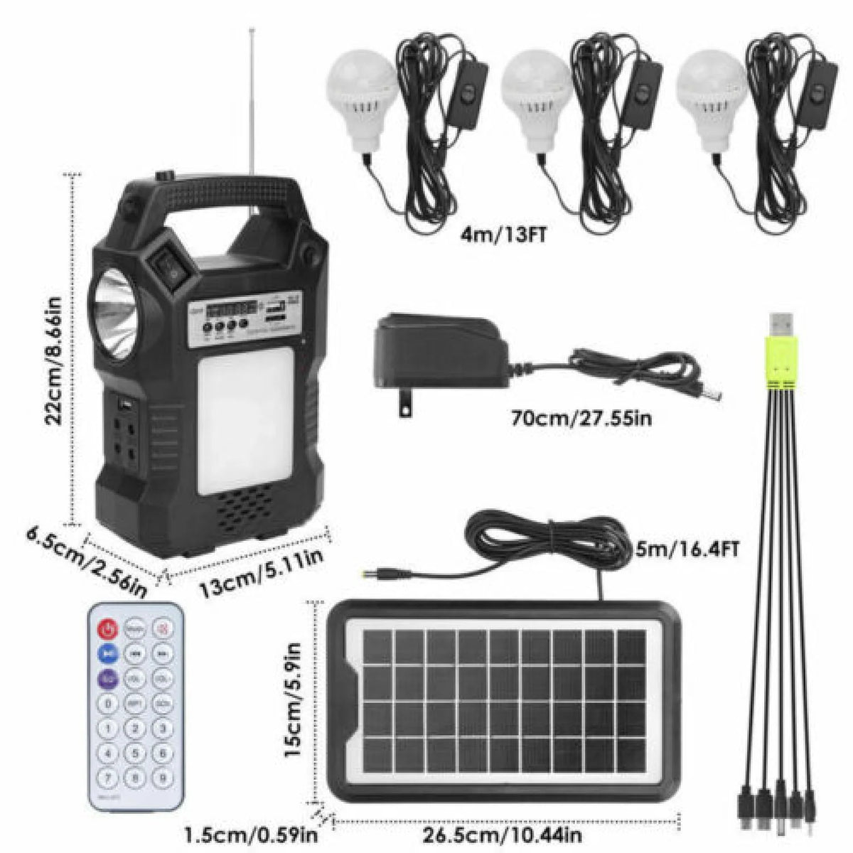 Portable Solar Power Station Q1807