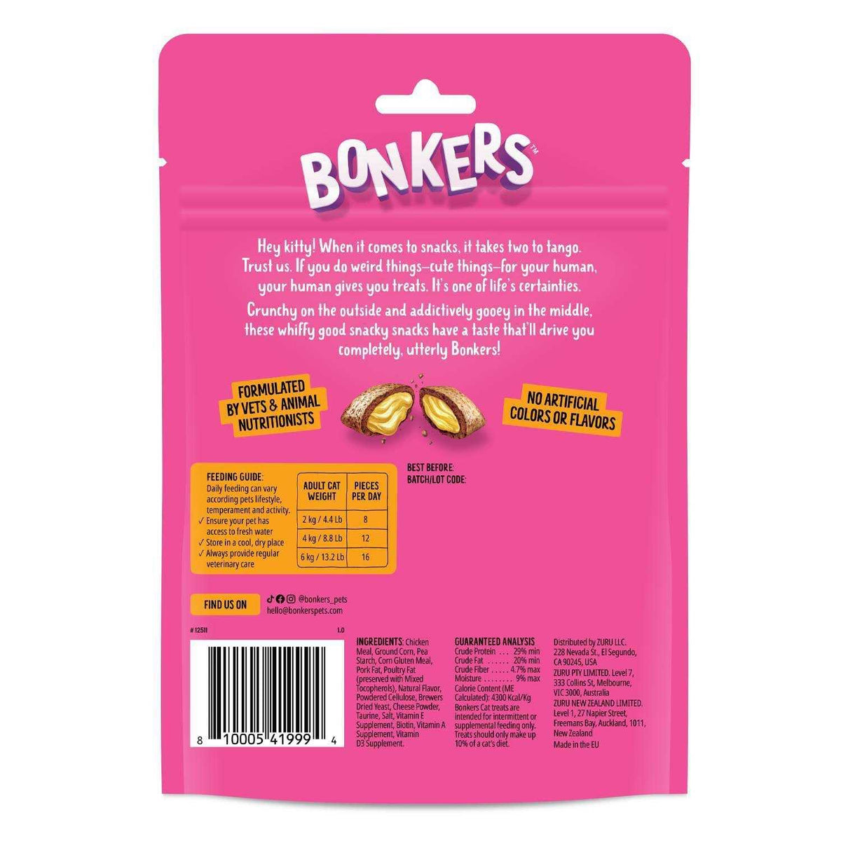 Crunchy Cat Treats Chicken Q623489