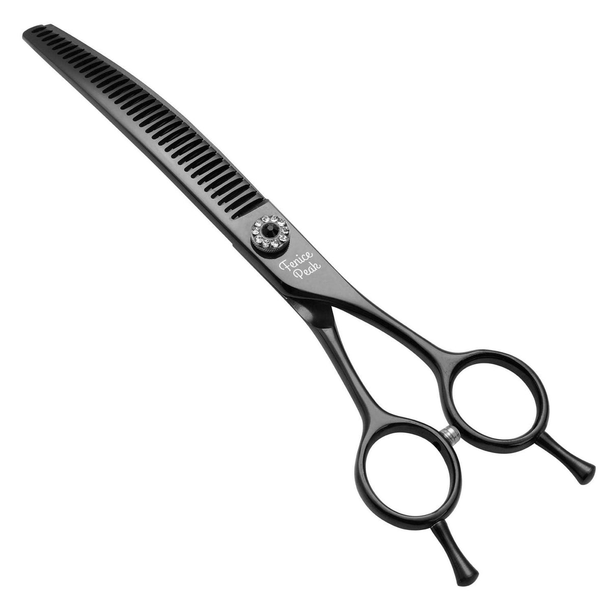 Professional Dog Grooming Curved Thinning Scissors 7.0" 440C Steel O447996