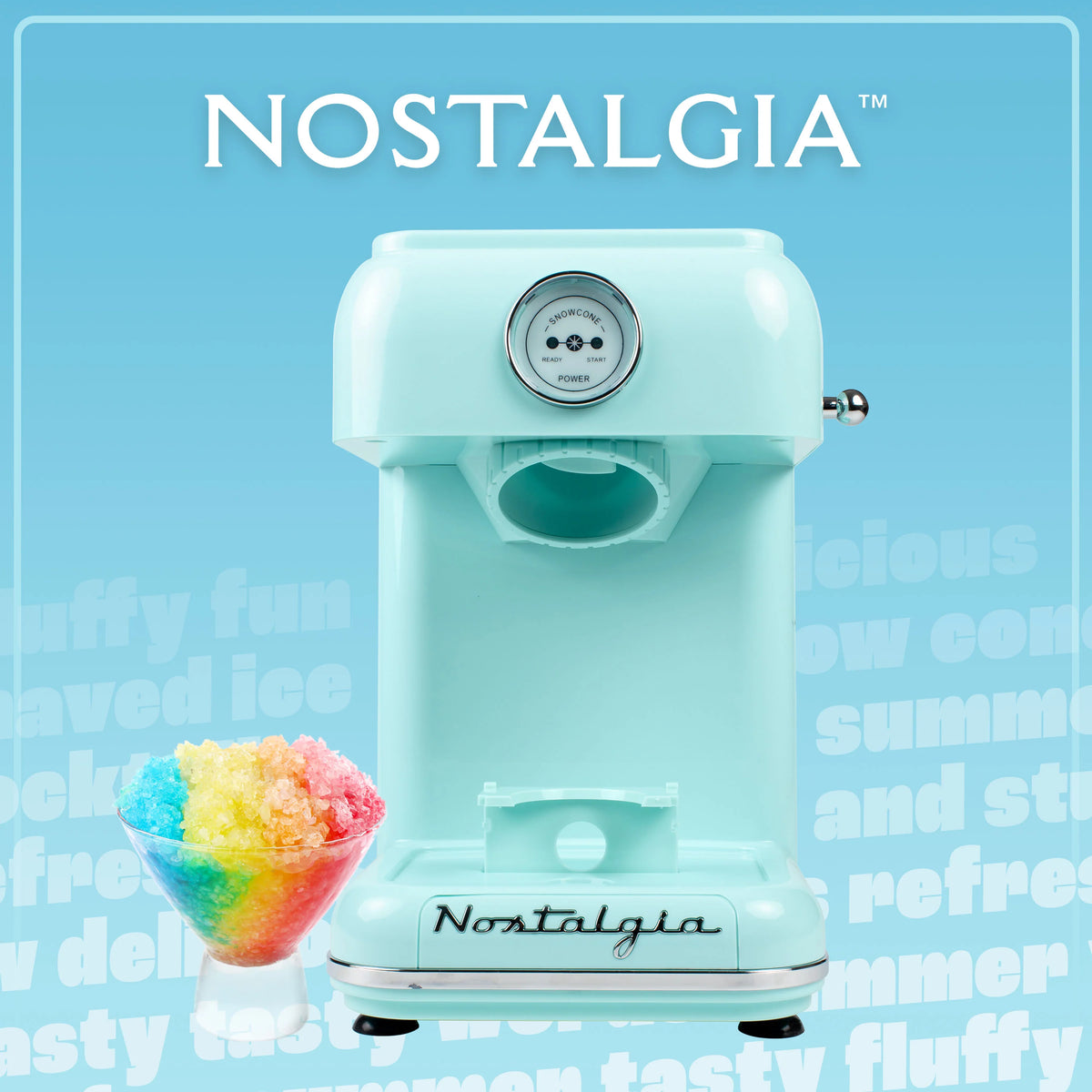 Single Countertop Snow Cone Maker W4053