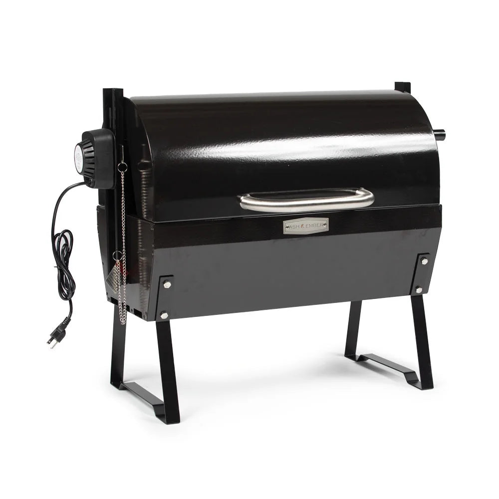 4W Rotisserie Spit Roaster Grill with Hood Y519