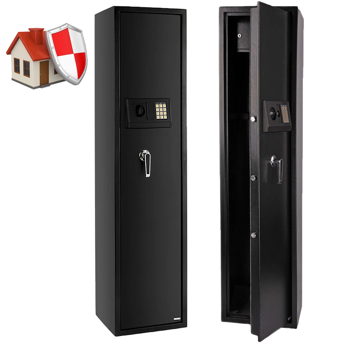Gun Safe Cabinet with Digital Keypad for 5 Rifles A939657