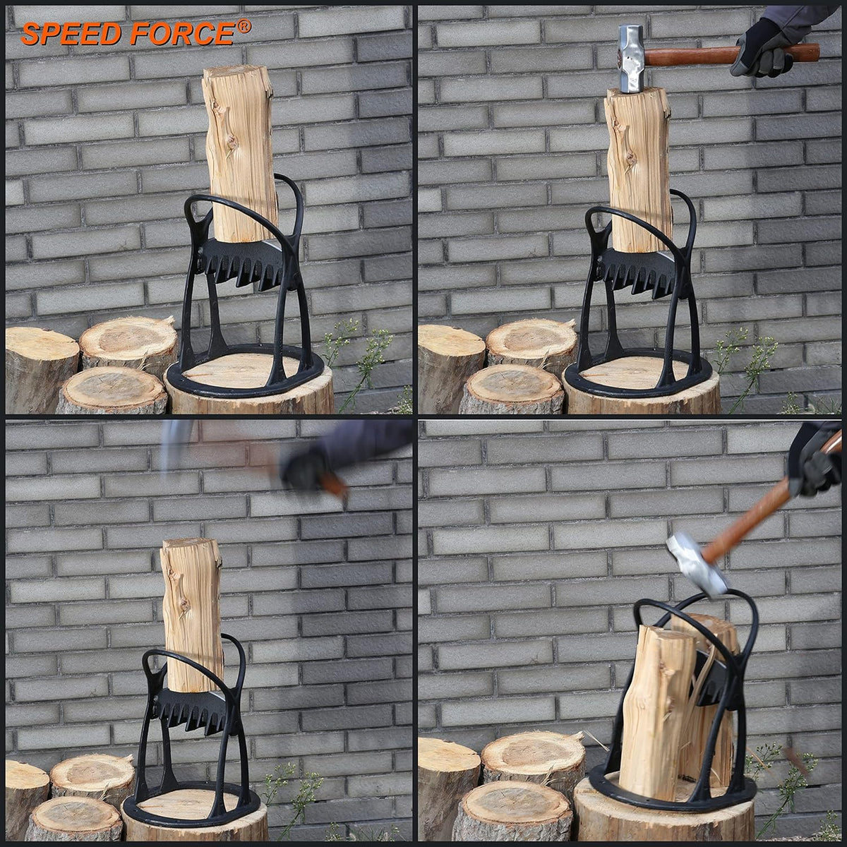 Kindling Splitter Log Splitter Cast Steel G33181