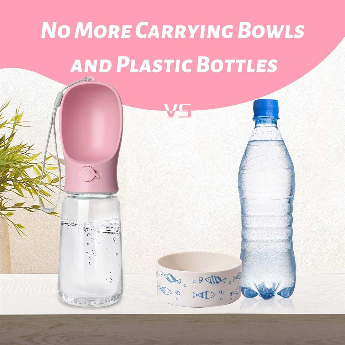 Portable Leak Proof Dog Water Bottle O7974