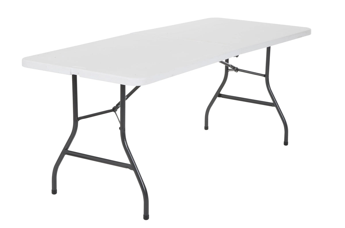 6 Foot Folding Table White Speckle L215151