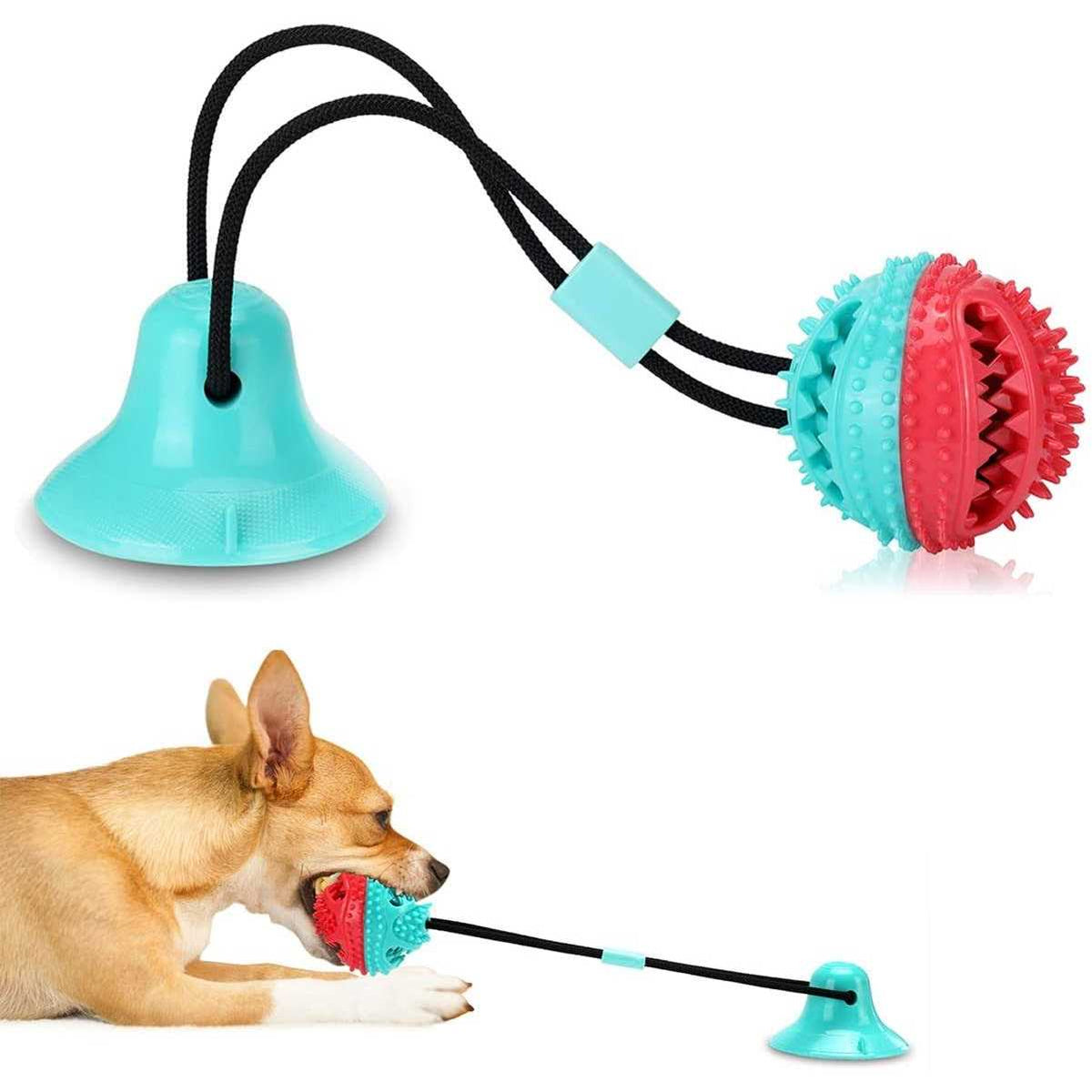 Dog Toys for Aggressive Chewers, Interactive Tug of War Toys O24554