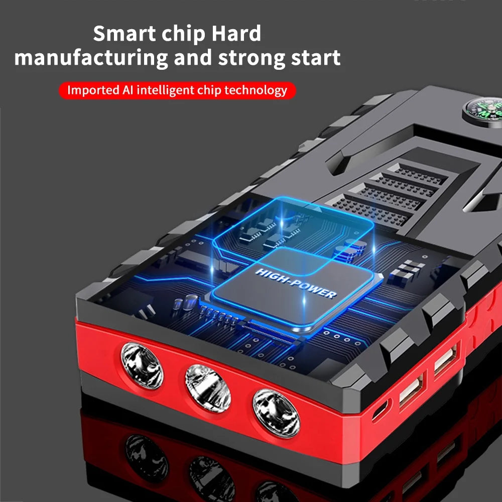 5000A Peak 99800mAh 12V Car Jump Starter with LCD Display G82097