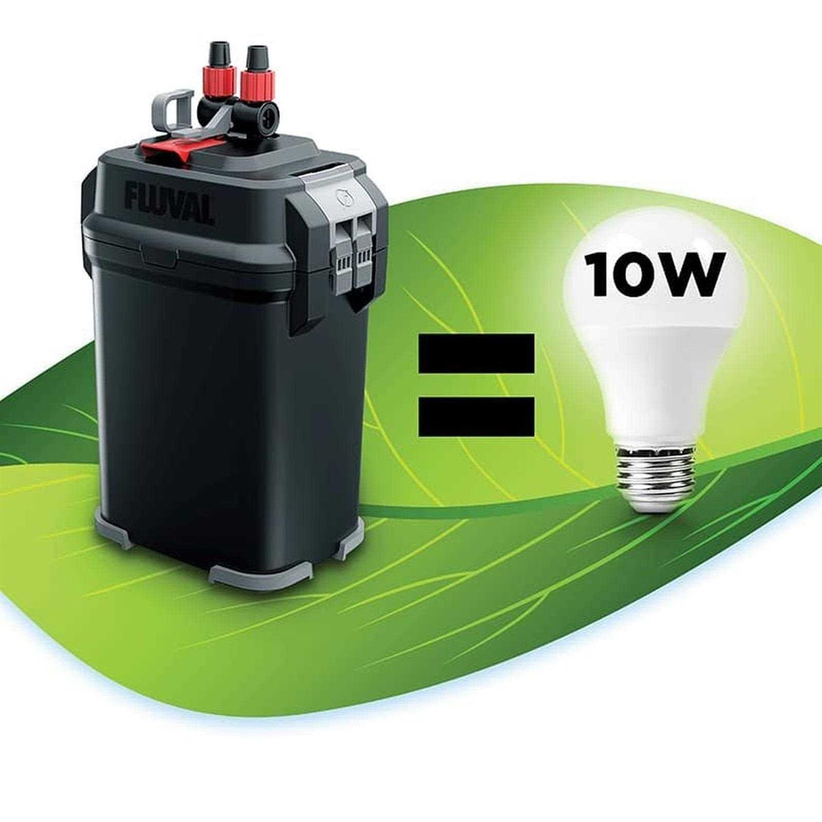 Canister Filter for Aquariums Up to 45 Gallons Y86356