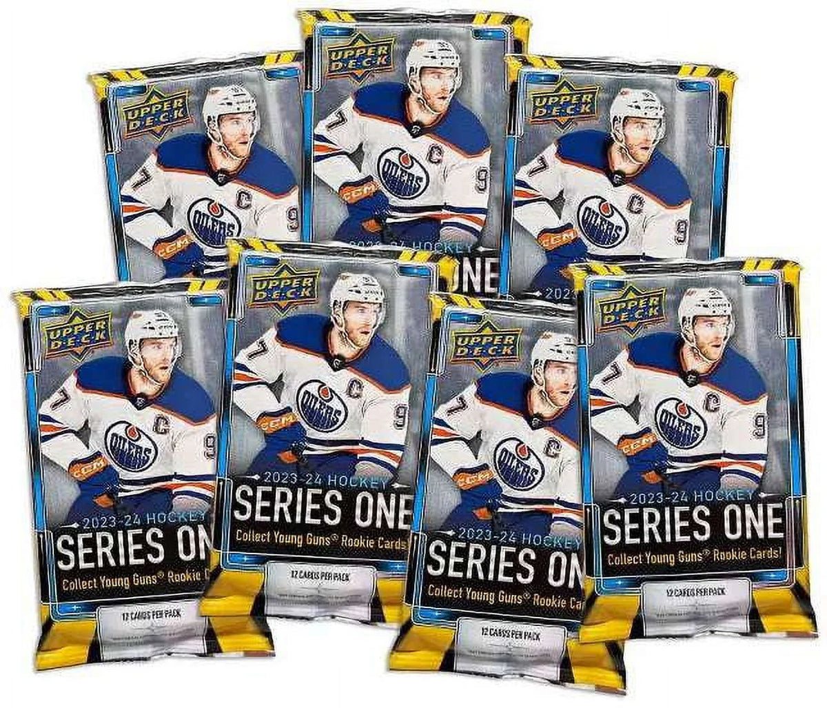 2023-24 Hockey Trading Card MEGA Box (7 Packs) C568