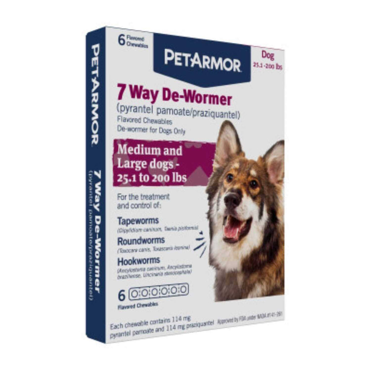 7 Way De Wormer Dogs L2143