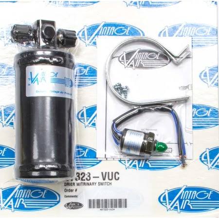 Black Vertical Mount Standard Air Conditioning Drier D579