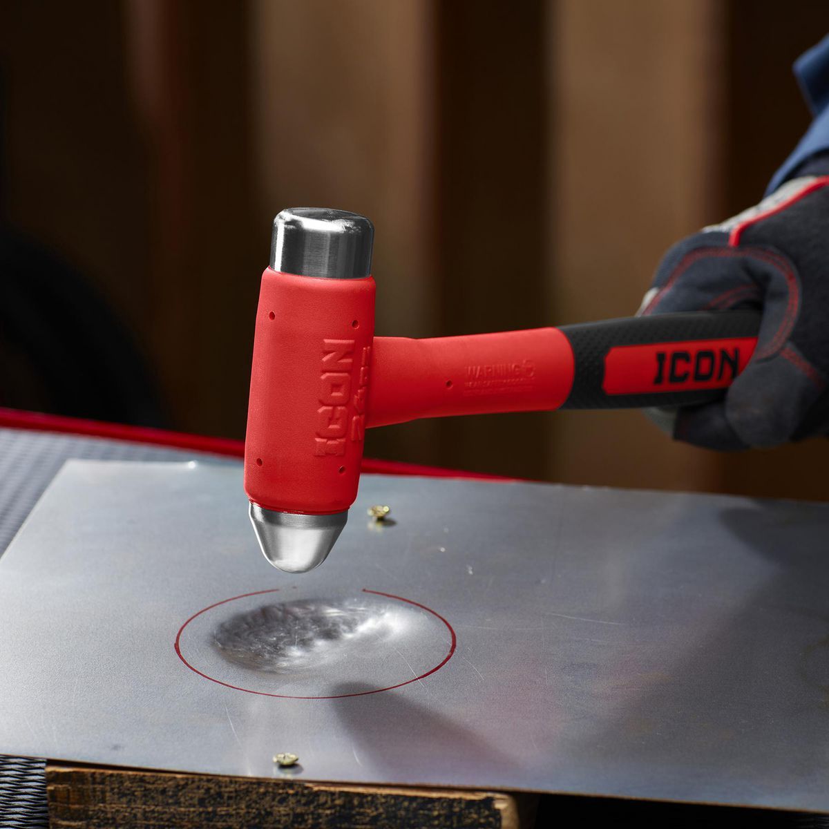 24 oz. Ball Peen Dead Blow Hammer W8598