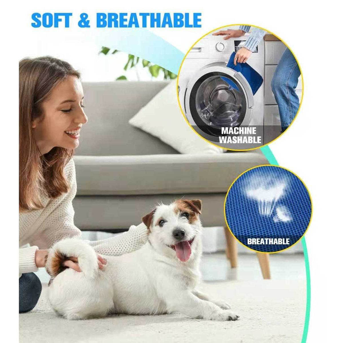 10 in 1 Pet Grooming Hammock Harness with Nail Clippers A1786