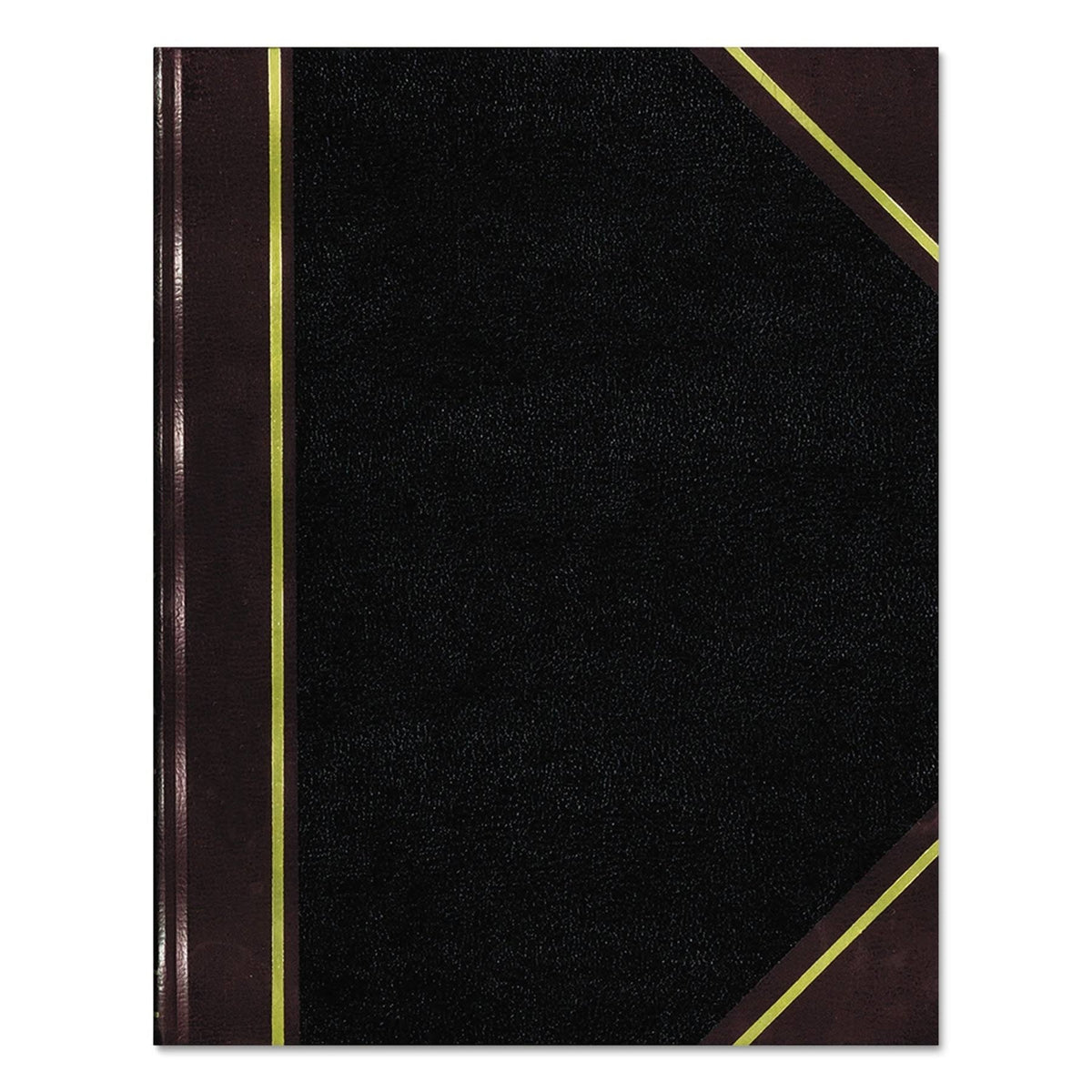 Texthide Record Book Black/Burgundy D324