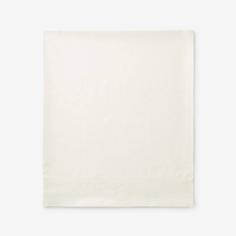 Supima Cotton Percale Flat Sheet Ivory Twin A934513