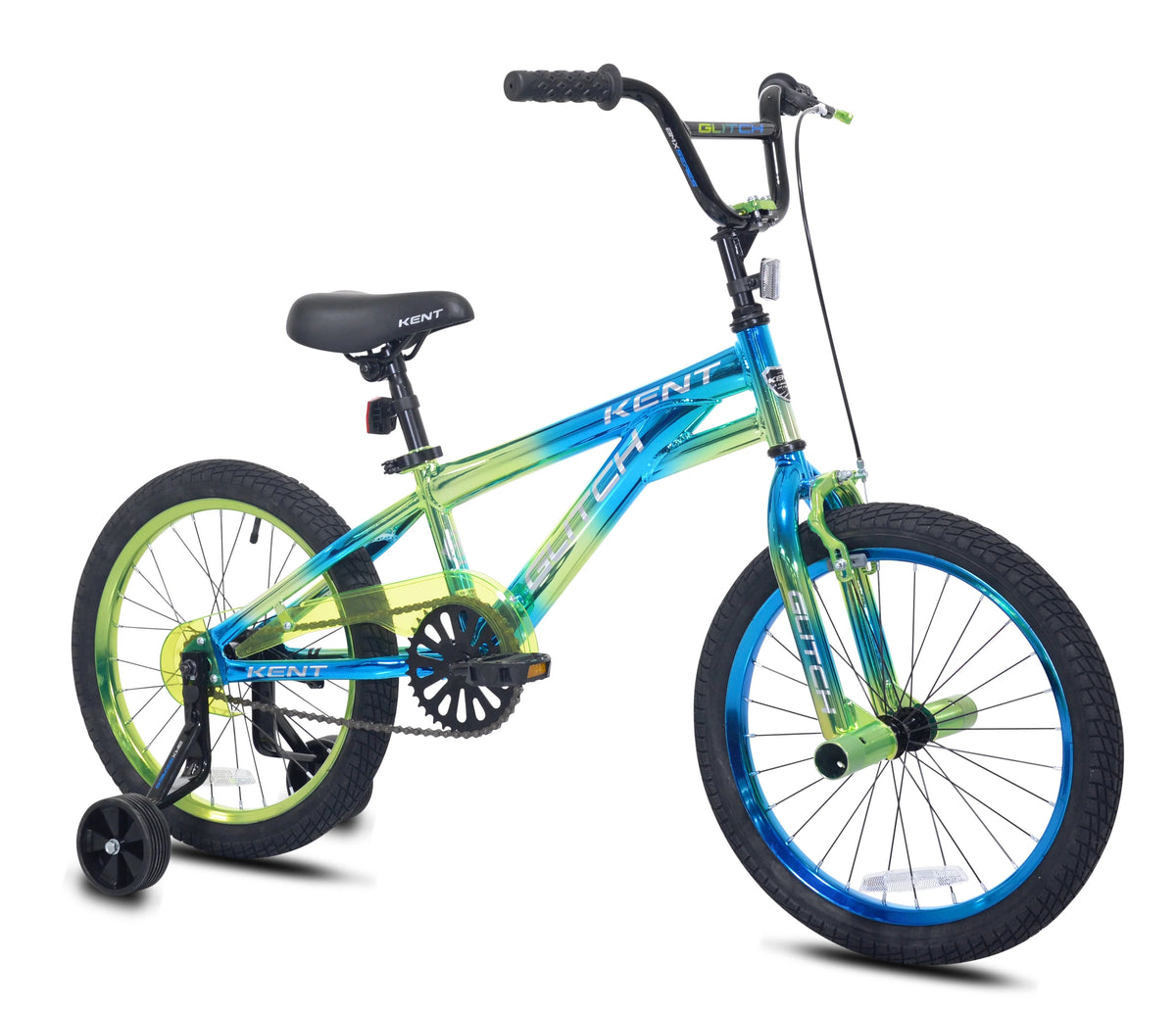 Blue Green Boys BMX Child Bike S739